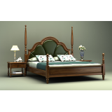 晶晶床垫-胡桃木H1912